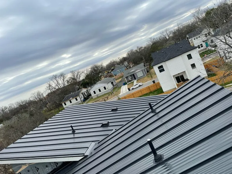Standing seam metal roof panels with vents for Skylight Repair in Lenoir City